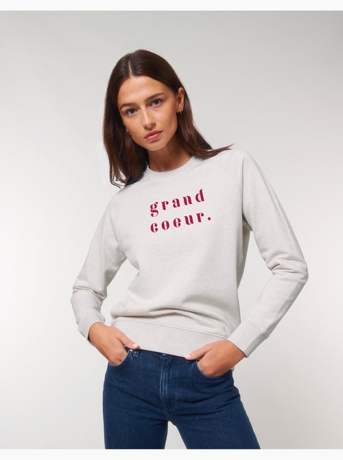 Sweat Femme - GRAND COEUR - Kiabi