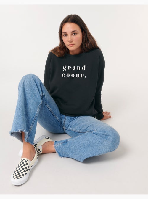 Sweat Femme - GRAND COEUR - Kiabi