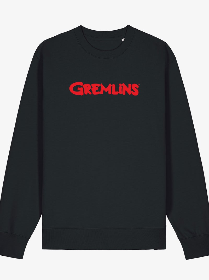 Sweat Femme - GREMLINS LOGO Noir - Kiabi