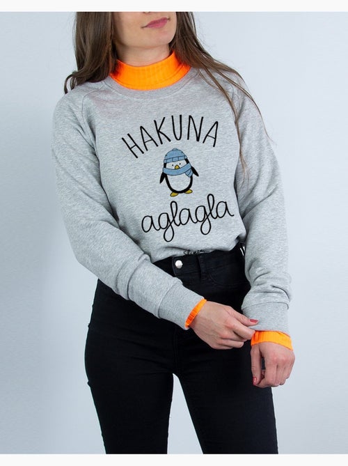 Sweat Femme - HAKUNA AGLAGLA - Kiabi