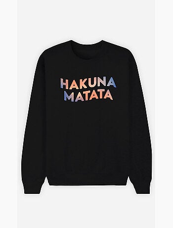 Sweat Femme - HAKUNA MATATA 3