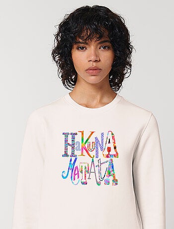 Sweat Femme - HAKUNA MATATA COLOR
