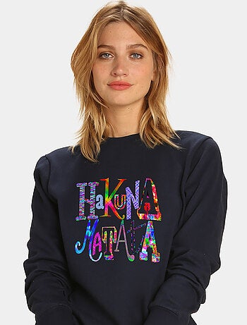 Sweat Femme - HAKUNA MATATA COLOR