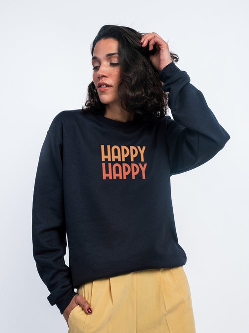 Sweat Femme - HAPPY MPT - Kiabi