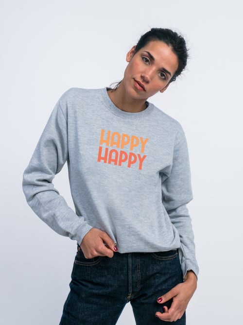 Sweat Femme - HAPPY MPT - Kiabi