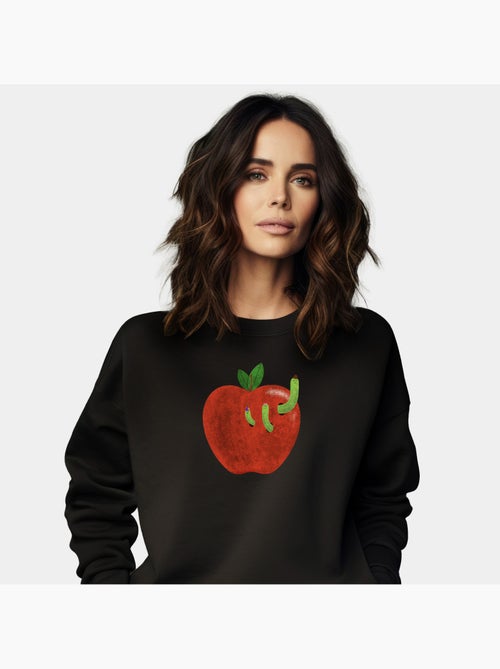 Sweat Femme - HOME SWEET HOME APPLE - Kiabi