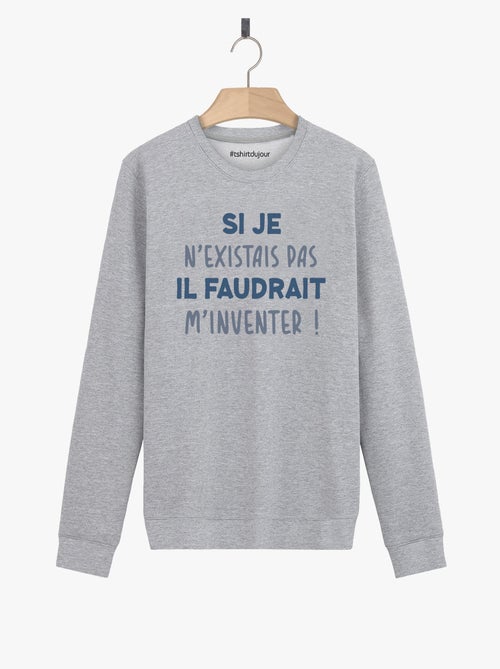 Sweat Femme - IL FAUDRAIT M'INVENTER - Kiabi