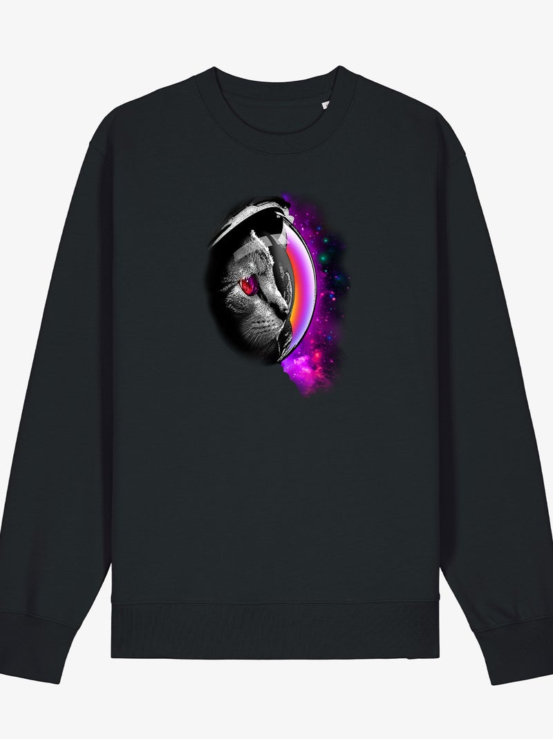 Sweat Femme - INFINITY Noir - Kiabi