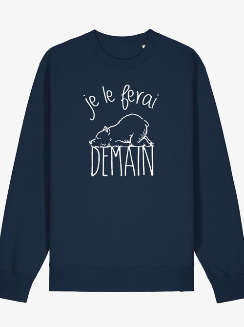 Sweat Femme - JE LE FERAI DEMAIN - Kiabi