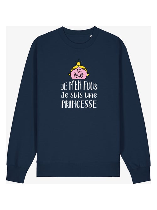 Sweat Femme - JE M EN FOUS JE SUIS UNE PRINCESSE - Kiabi
