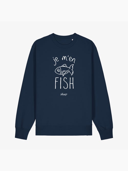 Sweat Femme - JE M'EN FISH - Kiabi