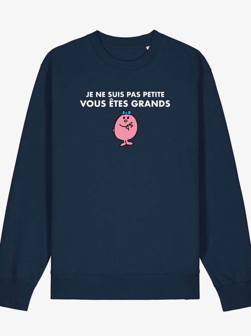 Sweat Femme - JE NE SUIS PAS PETITE VOUS ETES GRANDS - Kiabi