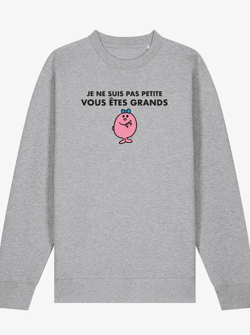 Sweat Femme - JE NE SUIS PAS PETITE VOUS ETES GRANDS - Kiabi