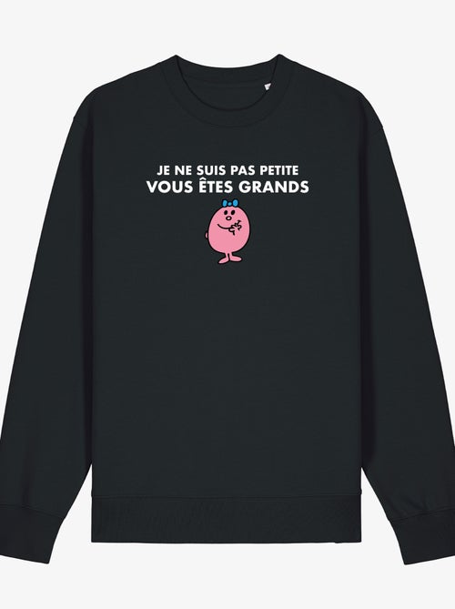 Sweat Femme - JE NE SUIS PAS PETITE VOUS ETES GRANDS - Kiabi