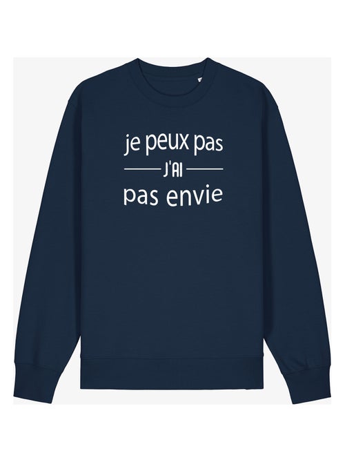 Sweat Femme - JE PEUX PAS J'AI PAS ENVIE - Kiabi