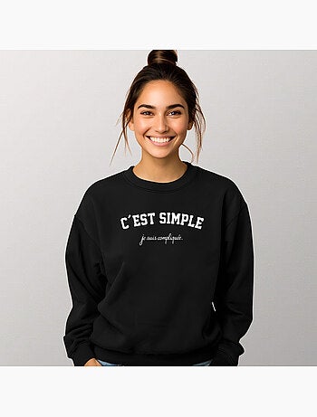 Sweat Femme - JE SUIS COMPLIQUEE