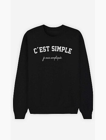 Sweat Femme - JE SUIS COMPLIQUEE