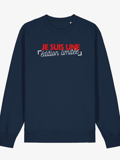 Sweat Femme - JE SUIS UNE EDITION LIMITEE - Kiabi