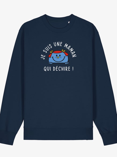 Sweat Femme - JE SUIS UNE MAMAN QUI DECHIRE - Kiabi