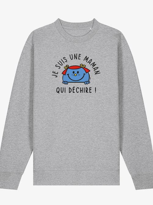 Sweat Femme - JE SUIS UNE MAMAN QUI DECHIRE - Kiabi