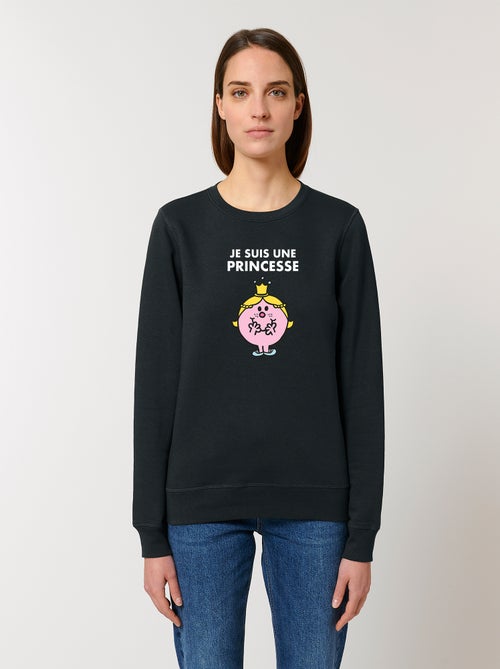 Sweat Femme - JE SUIS UNE PRINCESSE FACE - Kiabi