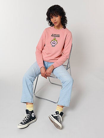 Sweat Femme - JE SUIS UNE PRINCESSE FACE
