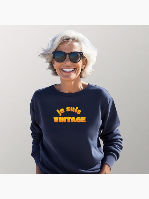 Sweat Femme - JE SUIS VINTAGE - Kiabi