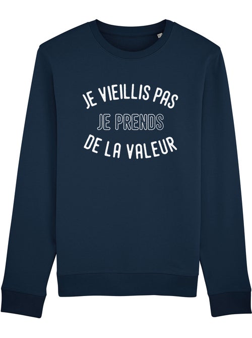 Sweat Femme - JE VIEILLIS PAS JE PRENDS DE LA VALEUR ENKR - Kiabi