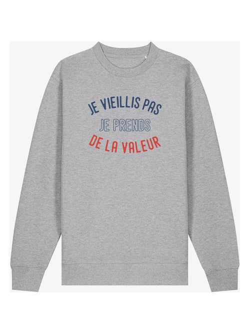 Sweat Femme - JE VIEILLIS PAS JE PRENDS DE LA VALEUR ENKR - Kiabi