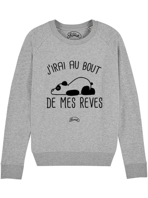 Sweat Femme - J'IRAI AU BOUT DE MES REVES - Kiabi