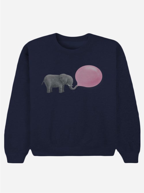 Sweat Femme - JUMBO BUBBLE GUM - Kiabi