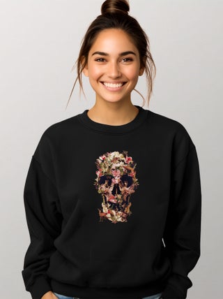 Sweat Femme - JUNGLE SKULL