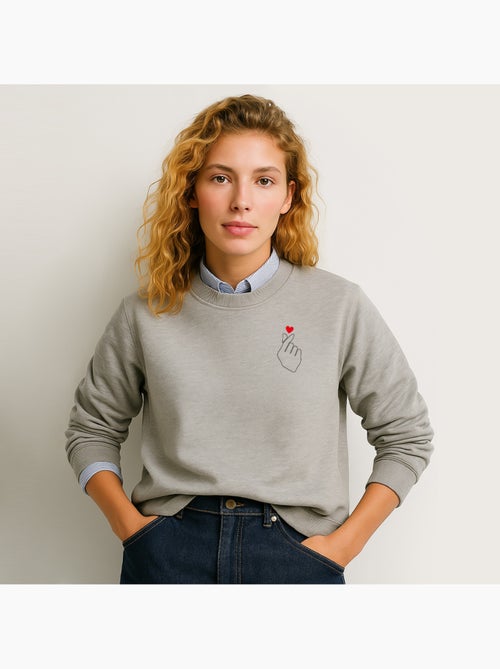 Sweat Femme - K LOVE CŒUR - Kiabi Sweat Femme - K LOVE CŒUR - Kiabi