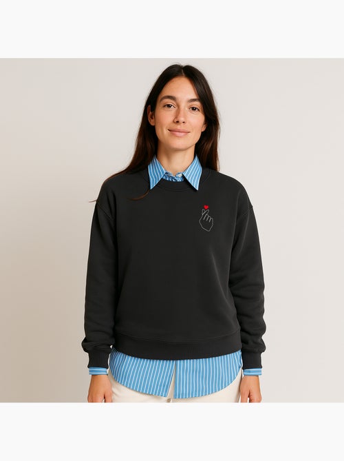 Sweat Femme - K LOVE CŒUR - Kiabi Sweat Femme - K LOVE CŒUR - Kiabi