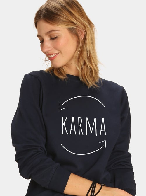 Sweat Femme - KARMA - Kiabi