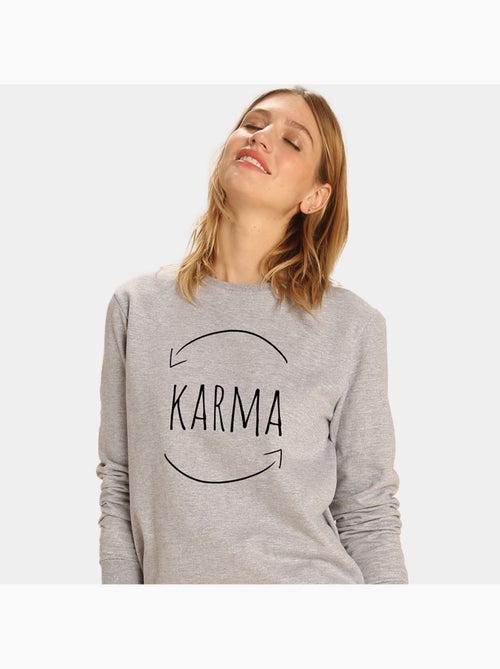Sweat Femme - KARMA - Kiabi