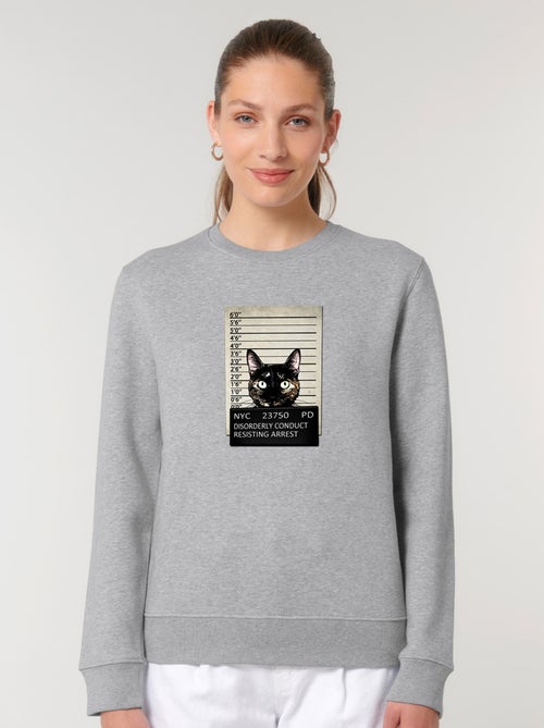 Sweat Femme - KITTY MUGSHOT - Kiabi