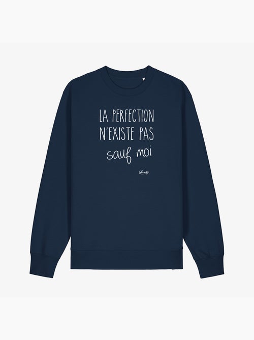 Sweat Femme - LA PERFECTION N'EXISTE PAS SAUF MOI - Kiabi