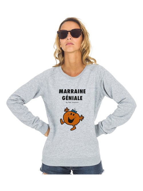 Sweat Femme - LA PLUS GÉNIALE DES MARRAINES 2 - Kiabi