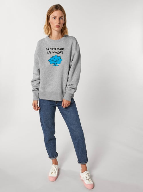 Sweat Femme - LA TETE DANS LES NUAGES 2 - Kiabi