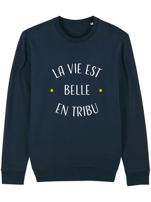 Sweat Femme - LA VIE EST BELLE EN TRIBU - Kiabi