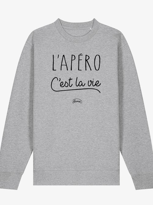 Sweat Femme - L'APERO C'EST LA VIE - Kiabi