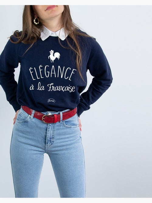 Sweat Femme - L'ELEGANCE A LA FRANCAISE - Kiabi