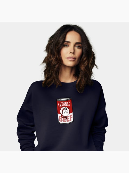 Sweat Femme - LICORNED BEEF - Kiabi