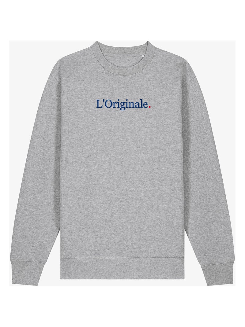 Sweat Femme - L'ORIGINALE Gris chiné - Kiabi