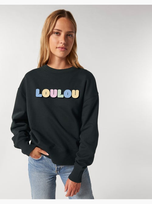 Sweat Femme - LOULOU COLORE - Kiabi