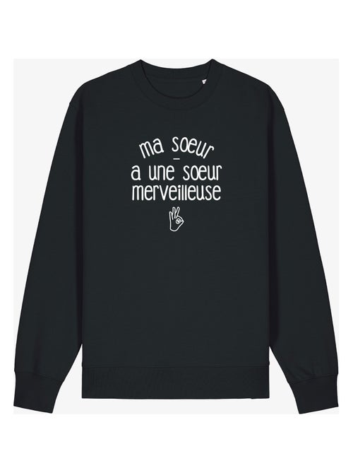 Sweat Femme - MA SŒUR A UNE SŒUR MERVEILLEUSE - Kiabi