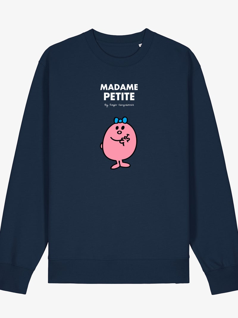 Sweat Femme - MADAME PETITE Bleu marine - Kiabi