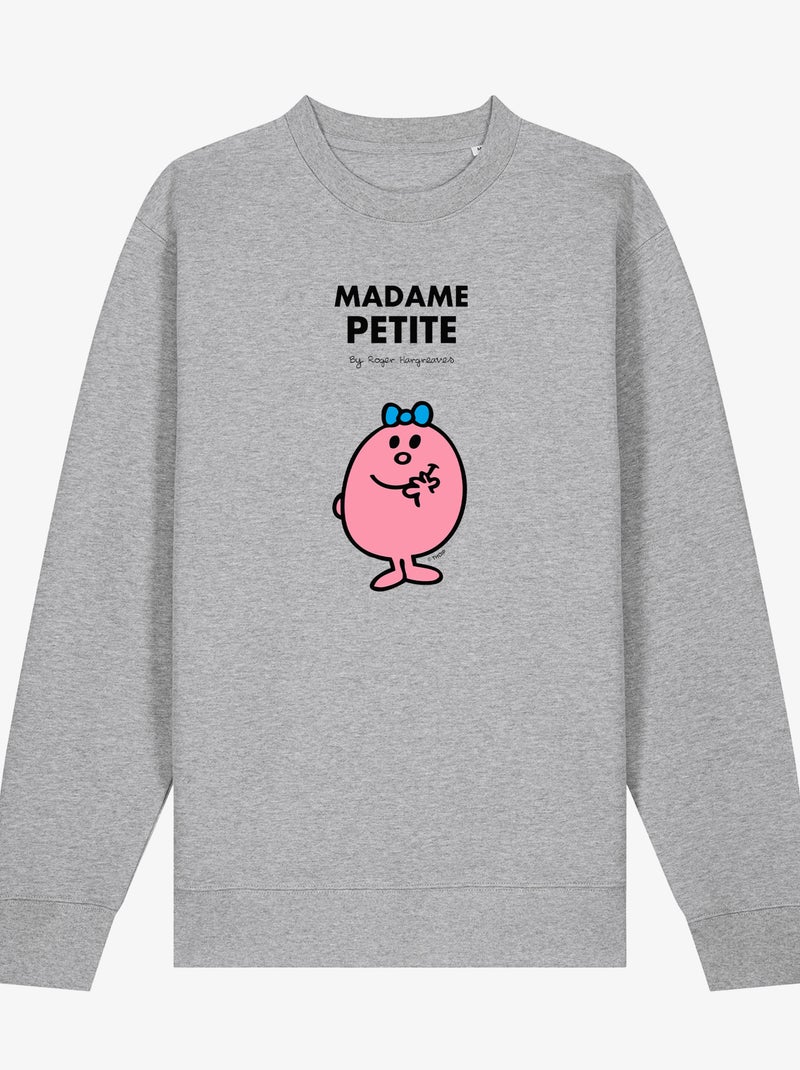 Sweat Femme - MADAME PETITE Gris chiné - Kiabi