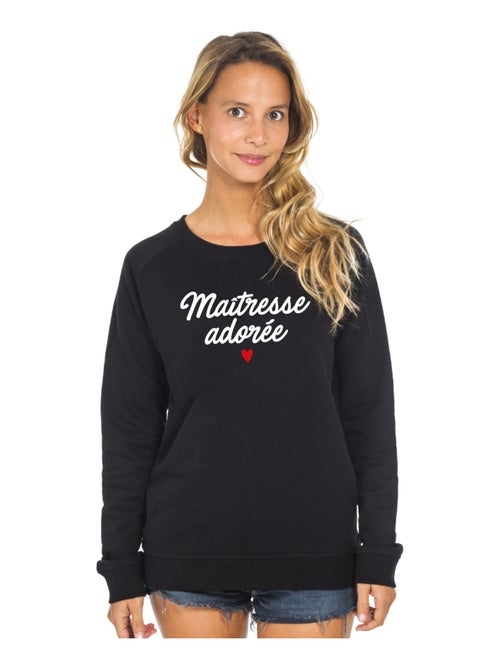 Sweat Femme - MAÎTRESSE ADORÉE - Kiabi